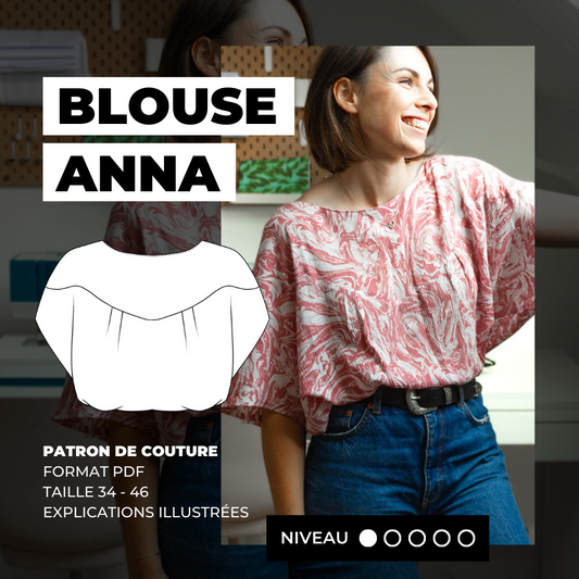 Blouse Anna - Patron PDF