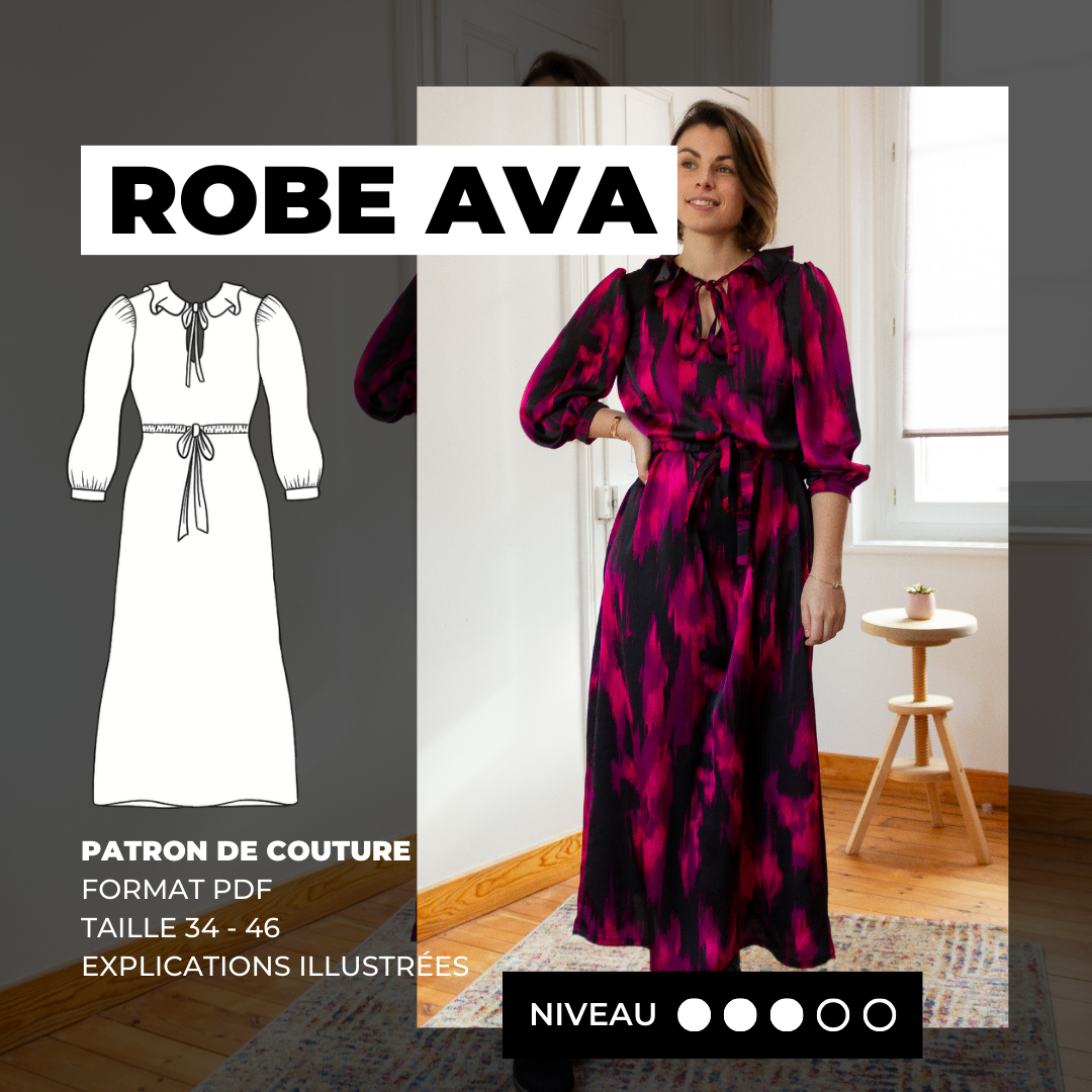 Robe Ava - Patron PDF
