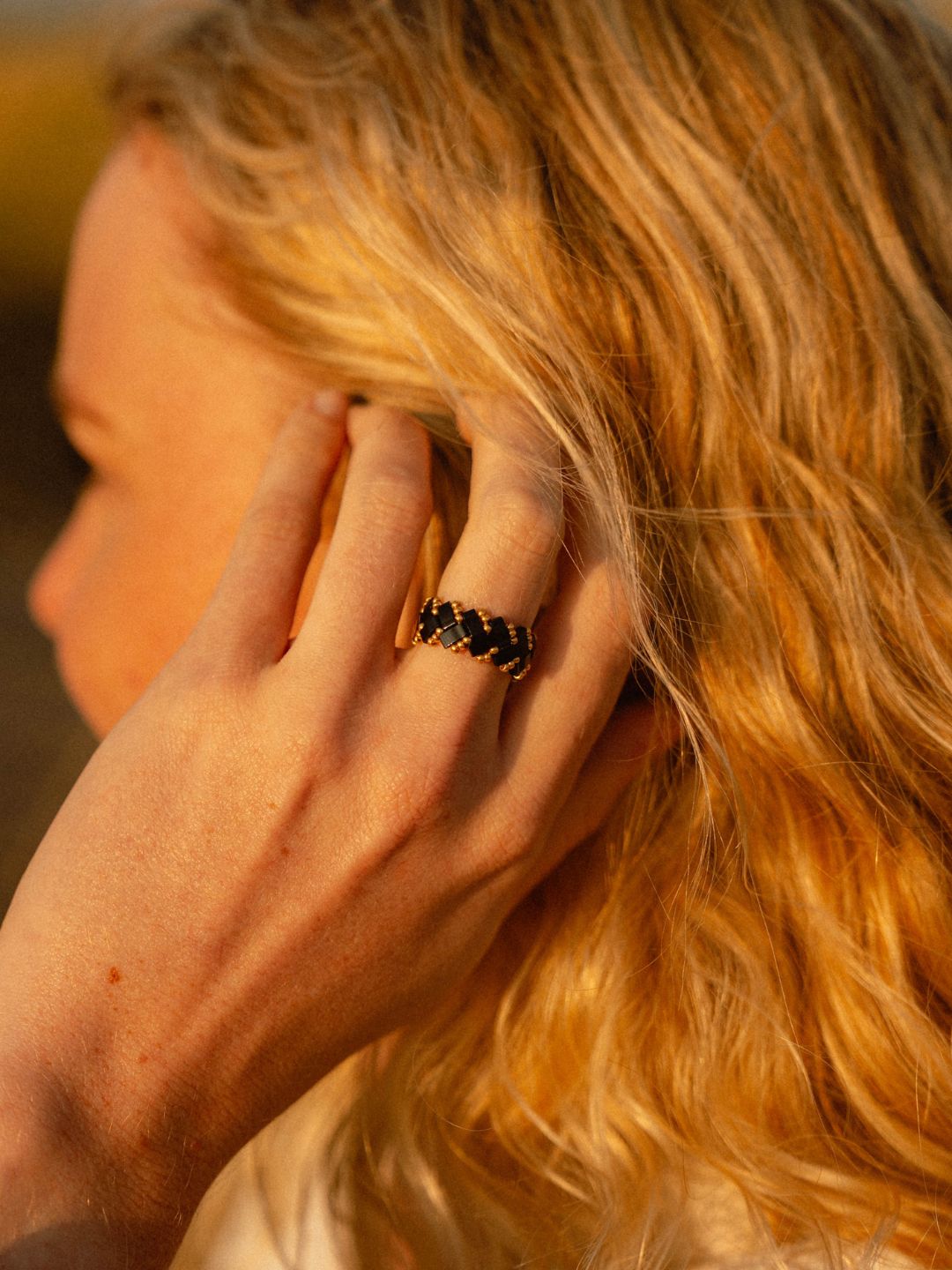 Bague Vague | Bague tissée à la Main