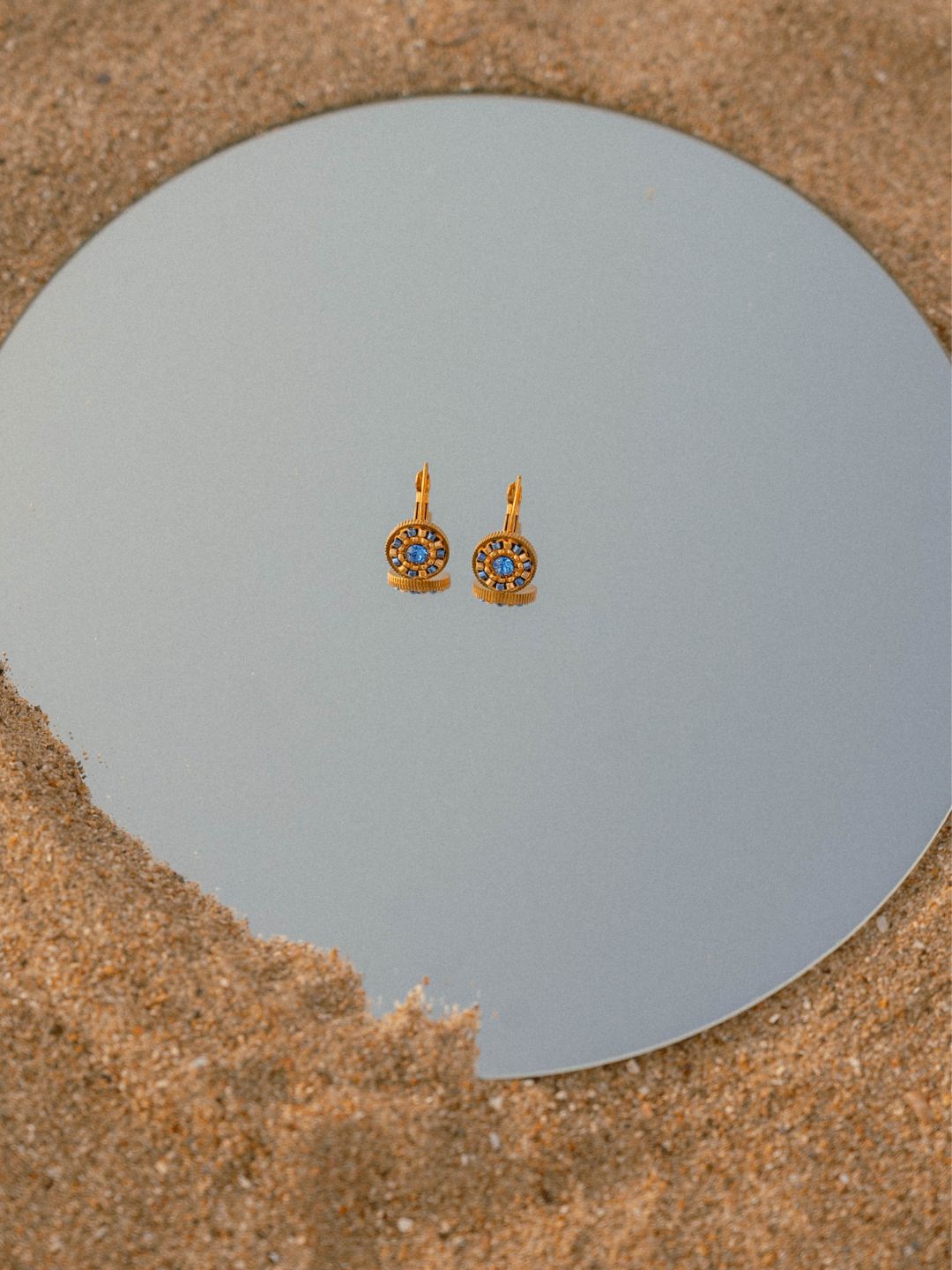 Boucles d'Oreilles Dormeuses | Acier Inoxydable 316L & Crystal Swarovski