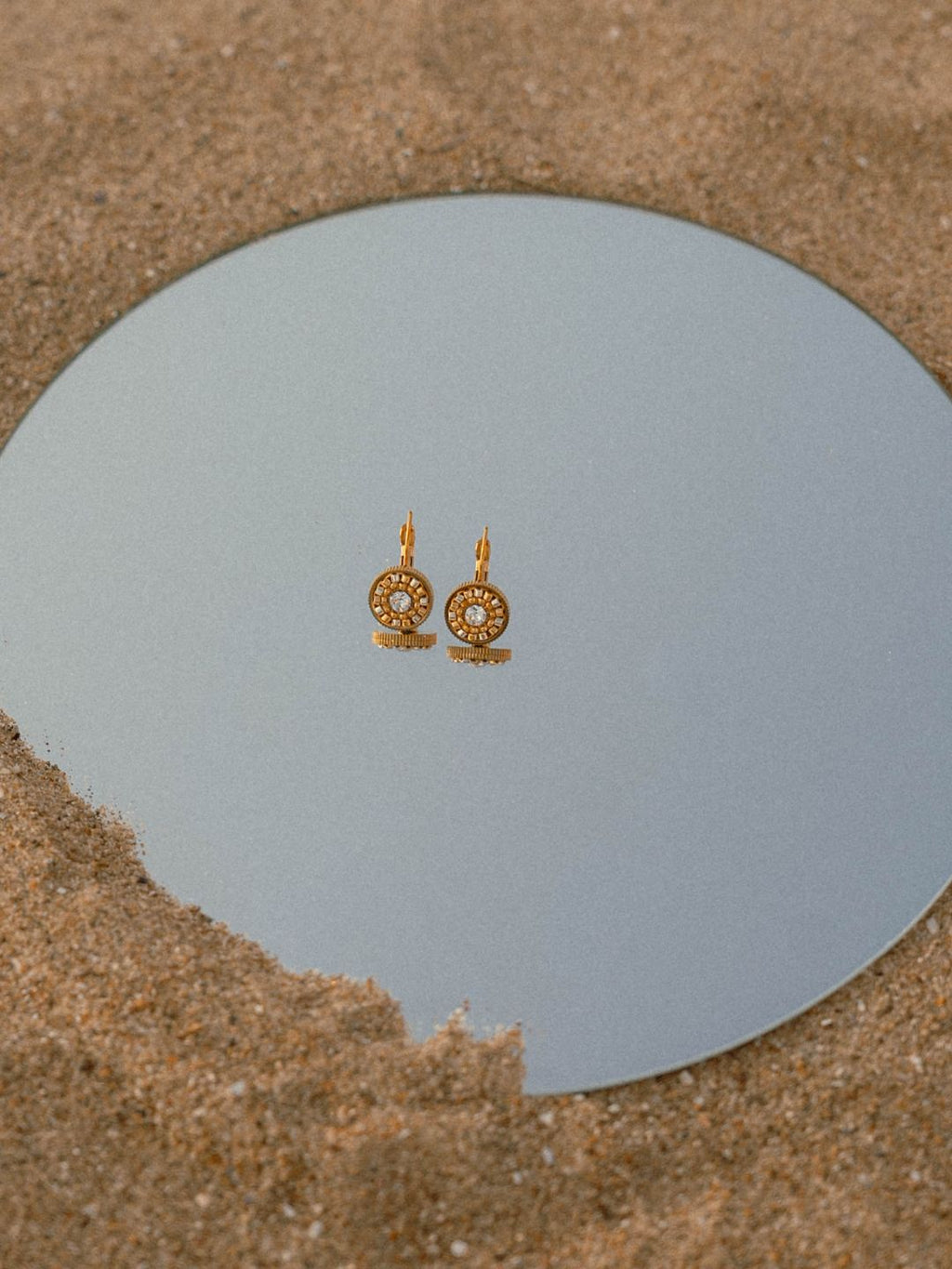 Boucles d'Oreilles Dormeuses | Acier Inoxydable 316L & Crystal Swarovski