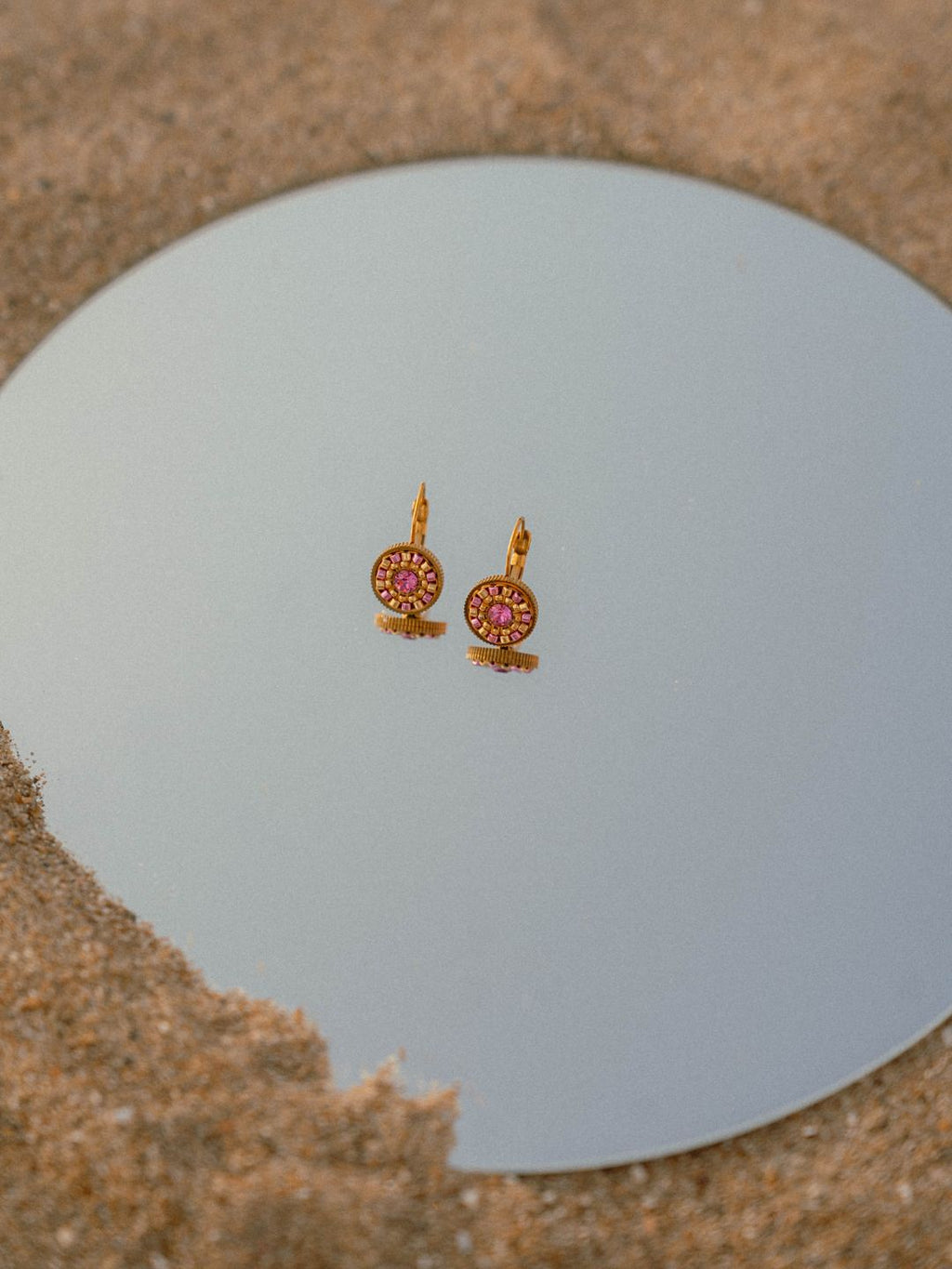 Boucles d'Oreilles Dormeuses | Acier Inoxydable 316L & Crystal Swarovski