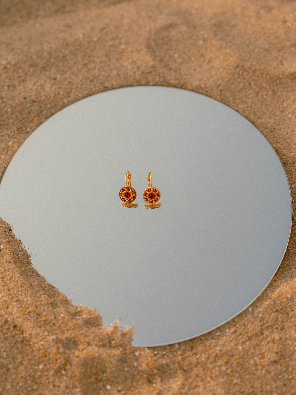 Boucles d'Oreilles Dormeuses | Acier Inoxydable 316L & Crystal Swarovski