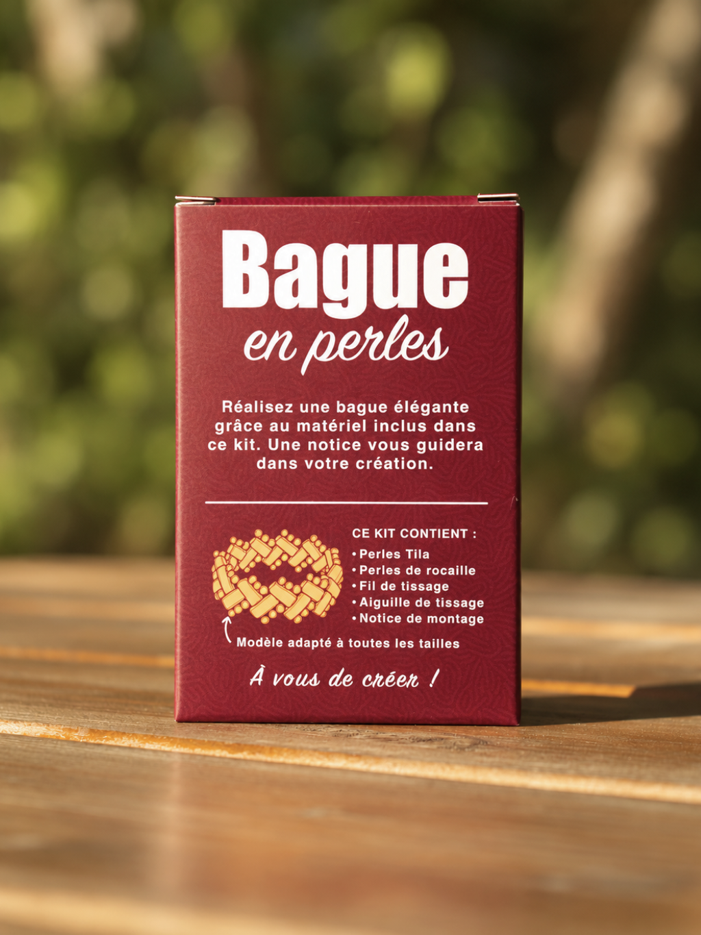 Bague en Perles | Kit Bijoux DIY