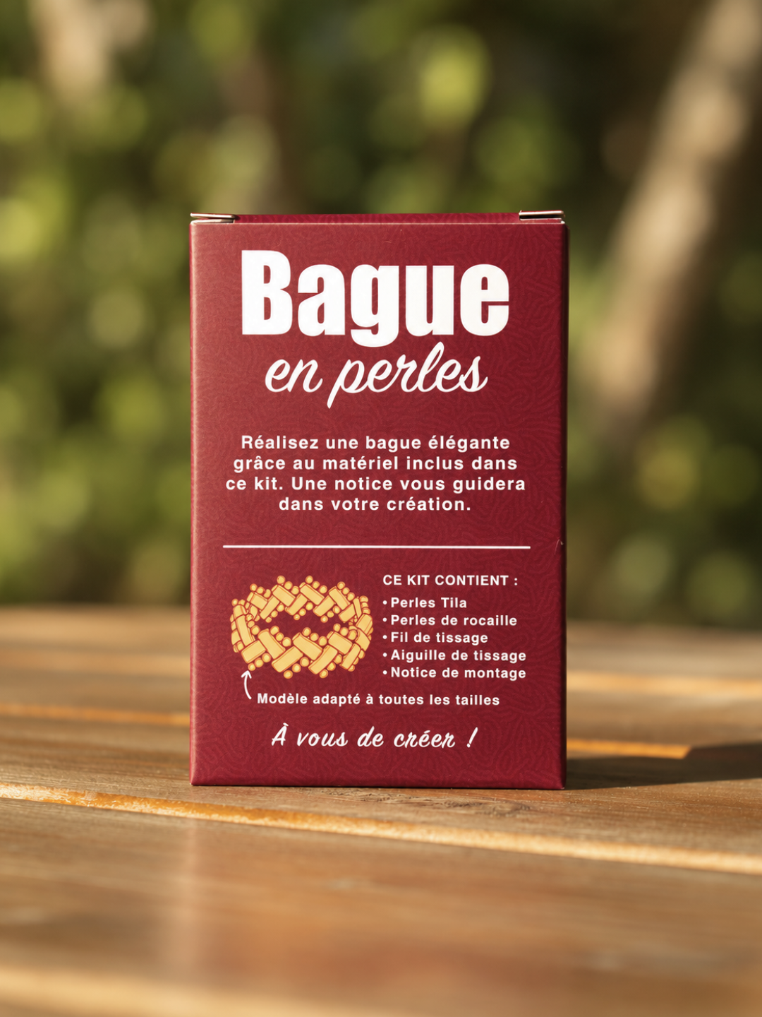 Bague en Perles | Kit Bijoux DIY