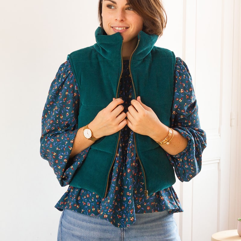 Doudoune Sans Manche | Patron PDF