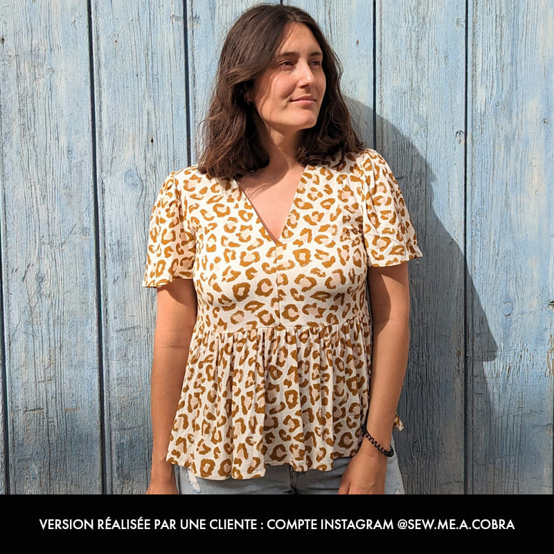 Blouse Gabrielle | Patron PDF