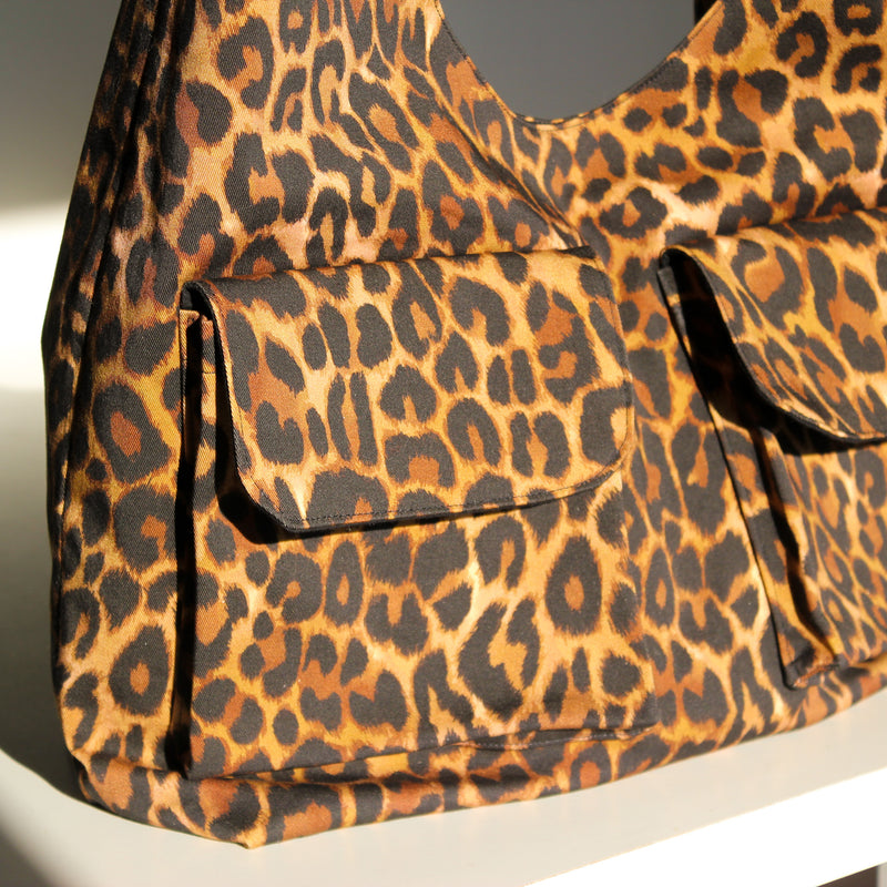 Patron sac épaule vue détail poche