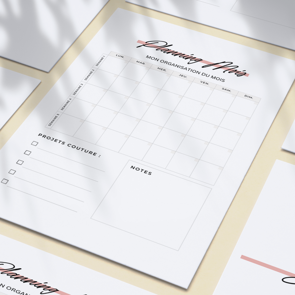 Carnet de Couture 2025 - PDF