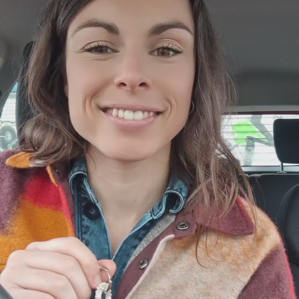 Boucles d'Oreilles Créoles | Acier Inoxydable & Perles Blanches