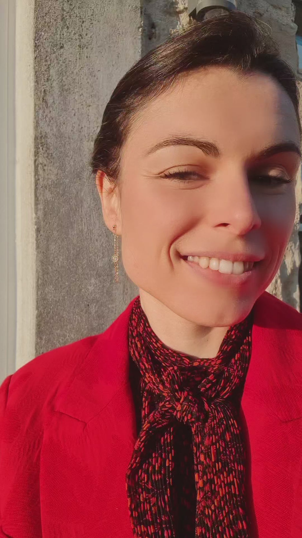 Boucles d’Oreilles Chaîne Dorées |  Acier inoxydable 316L