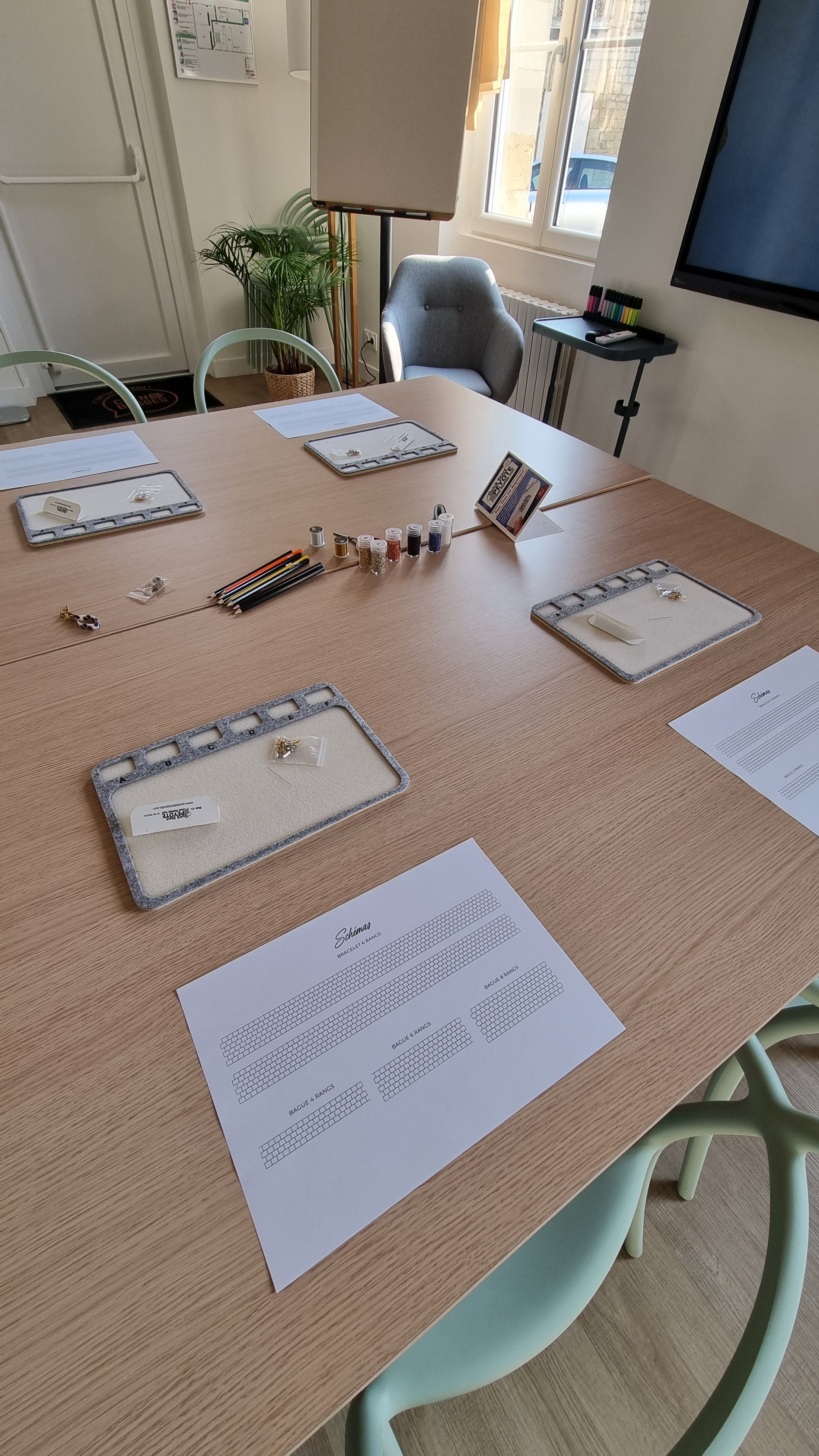 Atelier Créatif à Caen - Apprenez à créer vos bijoux en tissage de perles Miyuki